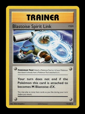 NM - Pokemon Blastoise Spirit Link 73/108 XY Evolutions Uncommon - Image 1 of 2