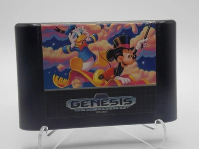 World of Illusion protagonizada por Mickey Mouse y el Pato Donald -probado - solo cartucho Foto 1 de 4