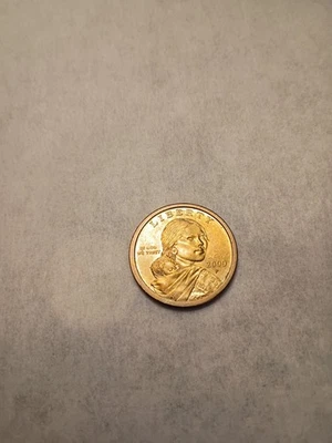 2000- P Sacagawea one dollar coin goodacre presentation specimen - Image 1 of 2