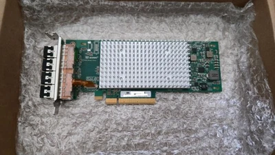 Qlogic 16GB FC Quad Port PCIe 3.0 x8 HBA Fiber Channel Adapter QLE2694L - Image 1 of 2