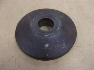 Vintage antico smerigliatrice a cinghia piatta negozio piedistallo mola flangia rondella 1 1/8" - Foto 1 di 6