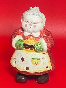Handpainted Mrs Santa Claus Luminary, signed by Marianne Richmond - Picture 1 of 8