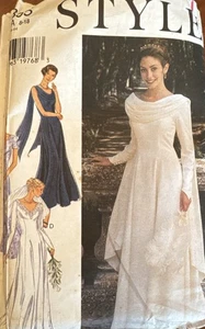 Style Misses Brautkleid Brautjungfernkleid Größen 8-18 ungeschnittenes Muster 2805 - Bild 1 von 6