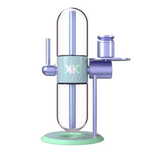 Stundenglass x Khalifa Gravity Bong Cachimba Violeta Cielo Mentas Pipa de Agua para Fumar - Imagen 1 de 13