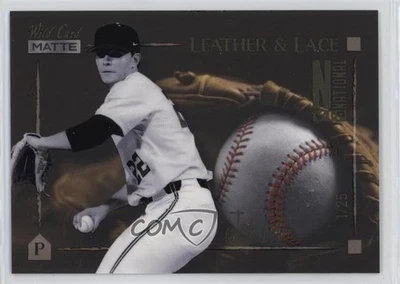 2022 MATTE National Convention VIP Gold - Orange Stitches /25 Jack Leiter #LLN-6 - Image 1 of 2