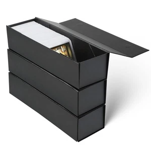 3Pack Trading Card Storage BoxToploaders Storage BoxTop loader Hobby Box Hold... - Picture 1 of 6