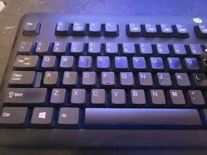 Lightly Used Black HP KU-1156 Keyboard - Great Condition, Fully Functional - Picture 1 of 7