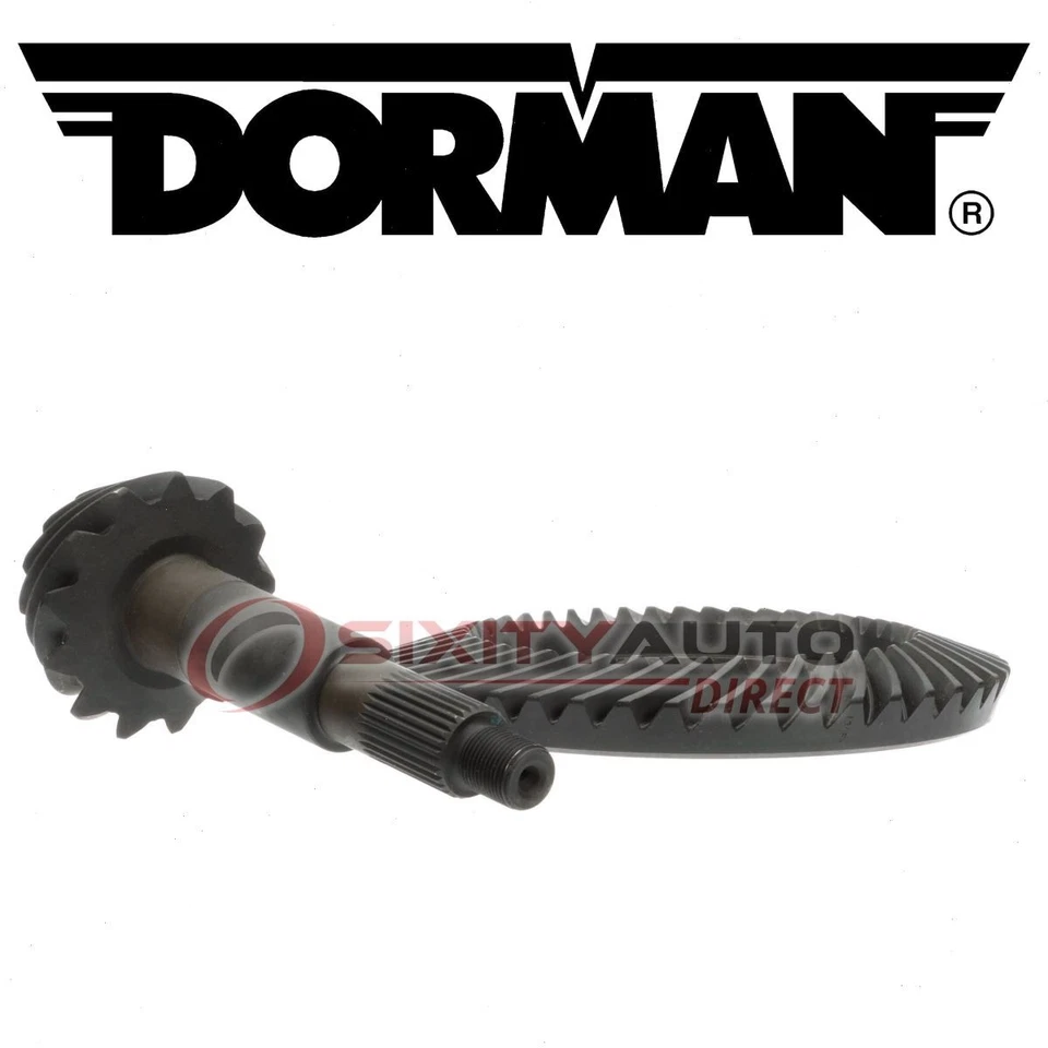 Dorman Rear Differential Ring & Pinion for 1967-1974 GMC C35 C3500 Pickup ub Foto 1 de 4