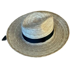 Brooklyn Hat Co Palm Fiber Safari Hat one size NWOT - Picture 1 of 8