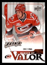 2008-09 Upper Deck MVP Marked by Valor #MV15 Eric Staal Carolina Hurricanes