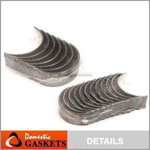 Main Rod Bearings Fit 52mm journal #5 Main Fit Subaru Saab EJ18 EJ20 EJ22 EJ25 - Picture 1 of 3