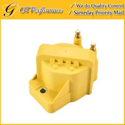 Bobina de encendido de rendimiento para Buick Cadillac Chevrolet Isuzu Oldsmobile, amarillo Foto 1 de 2