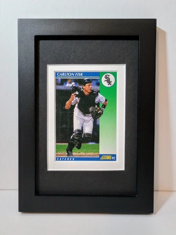 Carlton Fisk Chicago White Sox Display Custom Framed MLB Baseball Card Plaque Cover