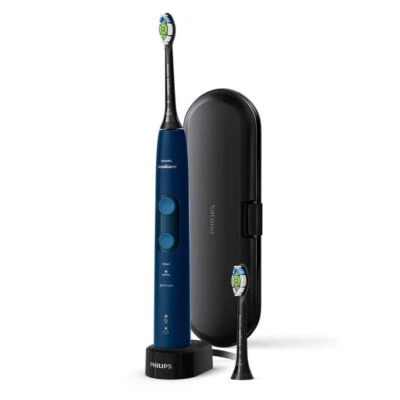 Philips Sonicare HX6851/56 Rechargeable Clean Whitening Electric Toothbrush Navy - image 1 of 4