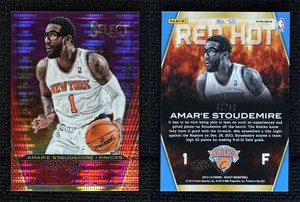 2013-14 Panini Select Red Hot Purple Prizm /99 Amare Stoudemire Amar'e #50