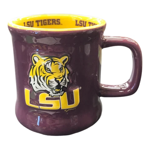 NCAA 12oz Ceramic Relief Mug Cover