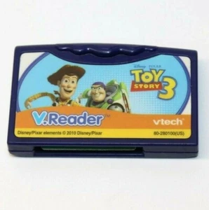 Vtech 80-280100(US) Toy Story 3 Game Cartridge V.Reader Kids Toys Gaming Card - Picture 1 of 1