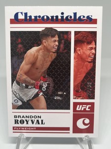 2023 Panini Chronicles UFC Brandon Royval Chronicles Blue /99