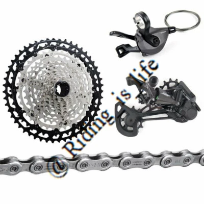 New SHIMANO Deore XT M8100 1x12 12 Speed MTB Groupset 4 Pcs 10-51T US Expedited - Image 1 of 4