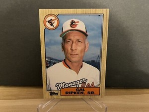 1987 MLB Topps Traded Cal Ripken Sr. #102T Base Card - From Sealed Set