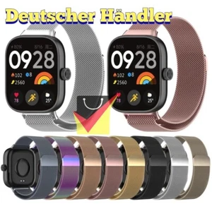 Milanese Armband für Xiaomi Mi smart Band 8 Pro / 9 Pro / Redmi Watch 4 strap - Bild 1 von 29