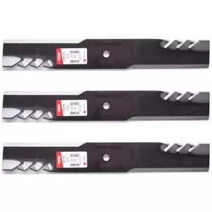 3PK Oregon G6 Gator Blade for 60" Bad Boy ZT Avenger BAZ60KT745, BAZ60FR691 - Picture 1 of 3