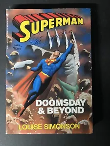Superman Doomsday And Betond Paperback Book Signed By Dan Jurgens 1444/2000 - Picture 1 of 4