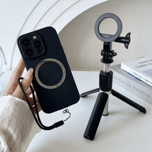 Universal Magnetic Phone Selfie Stick With Remote Control For Magsafe For IPhone - Zdjęcie 1 z 12