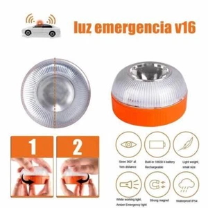 Notlicht für Auto V16 LED Signalleuchten Warnleuchten Werkzeug wiederaufladbar& - Bild 1 von 15