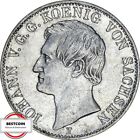 Sachsen Aks 132  1 Vereinstaler König Johann Von 1859 F In Ss-Vz  1249012