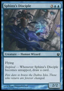 *FOIL* SPHINX'S DISCIPLE Born of the Gods mtg Blue - Creature Com *FOIL* - Bild 1 von 1