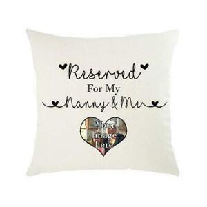 Reserved For Nanny And Me Cushion Gift Present UK Seller