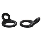  2 PCS Trailer D Ring Tie down Anchor Cargo Rings Truck Hook up