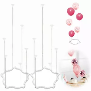 Balloon Stand Kit For Table 2 Sets Diy Different Shapes Balloon Sticks Balloon H - Picture 1 of 8