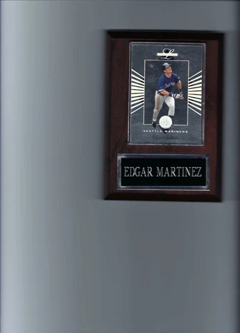 EDGAR MARTINEZ PLAQUE BASEBALL SEATTLE MARINERS MLB   C Cover