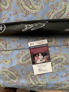 BO BICHETTE SIGNED LOUISVILLE SLUGGER BLACK BAT JSA COA - Picture 1 of 4