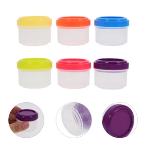 6pcs Mini Sauce Boxes Condiment Cup Dipping Sauce Cups Container for Lunch35ml - Picture 1 of 12