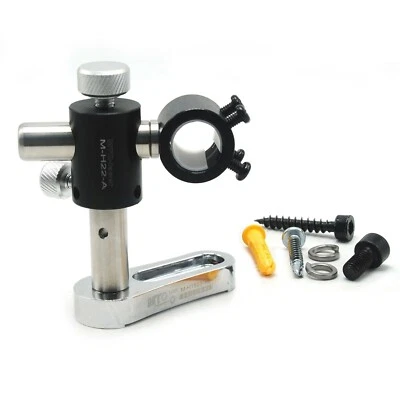 JOLOOYO 2-Axis 13.5mm Adjustable Holder For Dia 12mm Laser Diode Module Heatsink Bracket