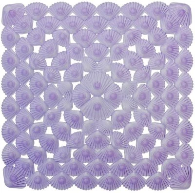 Alfombrillas cuadradas para bañera y ducha alfombrilla antideslizante para bañera con ventosas 21"X 21" Foto 1 de 2