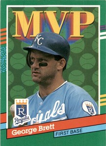 1991 Donruss #396 George Brett   Kansas City Royals