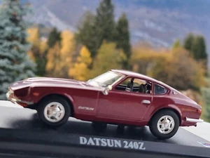Diecast 1:43 1990's Italian newstand collection DATSUN 240Z mint in box. - Foto 1 di 12