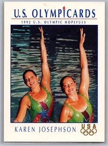 1992 Impel U.S. Olympicards #74 Karen Josephson Team USA Olympics Swimming Card - Picture 1 of 2