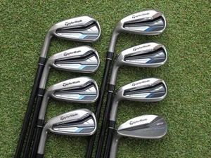 Lefty TaylorMade Speed Blade HL Iron Set 8pcs 4-Pw,Aw Flex UNI Speed Blade 65 - Picture 1 of 9