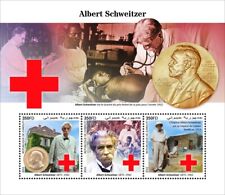 Red Cross Albert Schweitzer Nobel Peace Prize MNH Stamps 2022 Djibouti M/S
