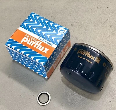Purflux LS932 Oil Filter & Sump Washer Renault Megane 225 R26 F4R 8200768913 - image 1 of 2