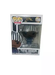 Tupac Shakur Funko Pop! #159 Rocks 2Pac FYE Exclusive Thug Life Overalls Vaulted - Picture 1 of 7