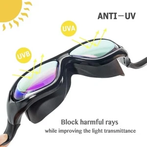 Gafas de natación con protección UV lentes antideslumbrantes con revestimiento reflectante - Imagen 1 de 6