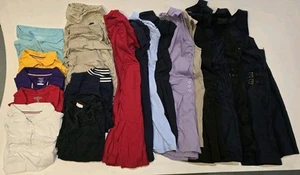 Lot Of Girls Clothes - School Uniforms - Size 14/16 - 20 Pieces - Picture 1 of 4