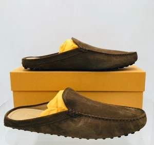 MOCASSINO DRIVER TOD'S Gommino pelle scamosciata mules uomo taglia UK 8 US 9 M - Foto 1 di 14