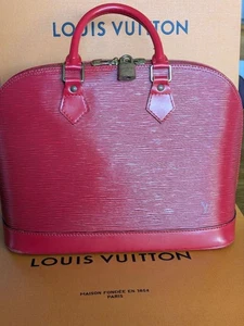 Louis Vuitton Alma Epi Red - Picture 1 of 12